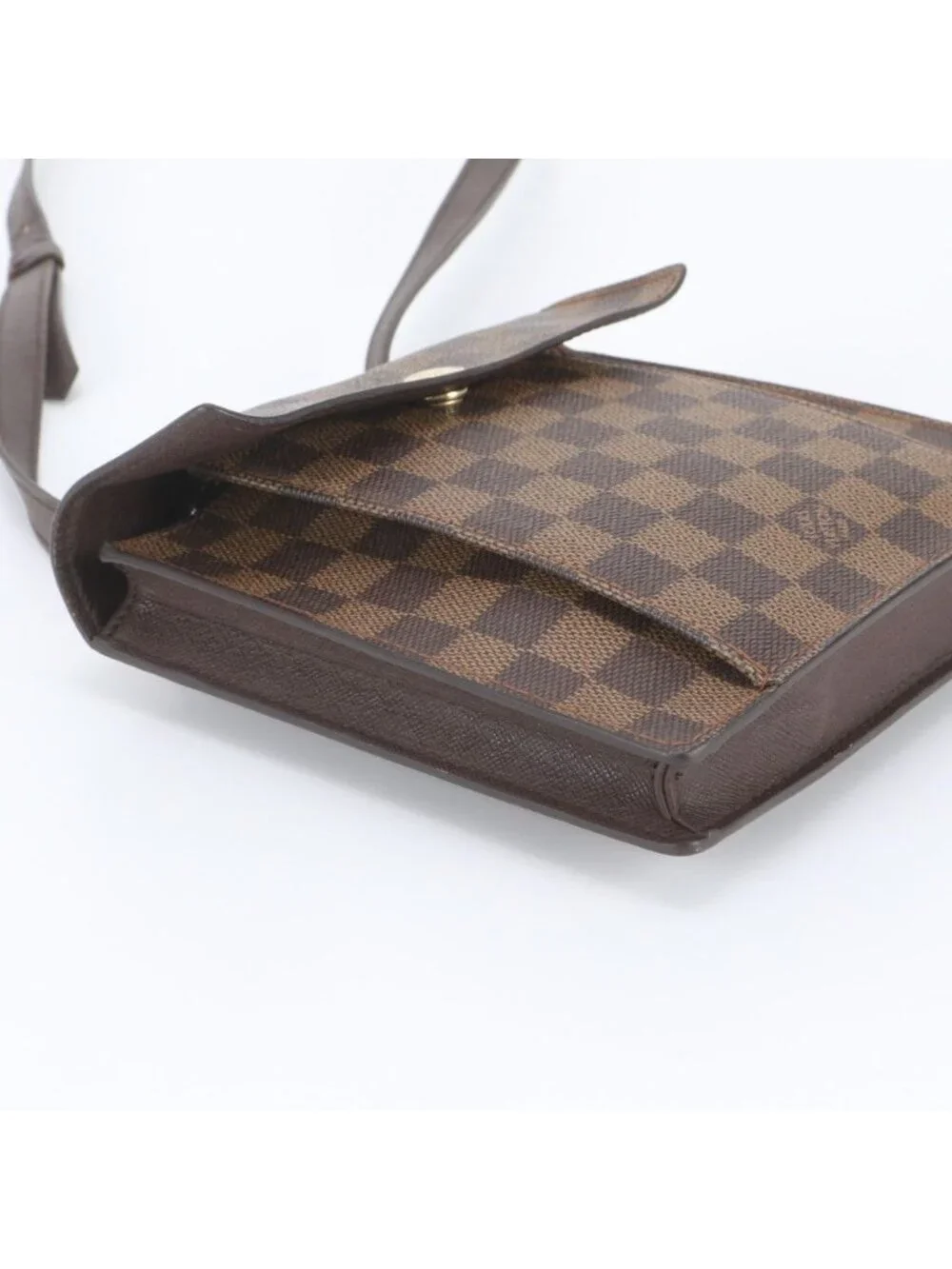 Louis Vuitton Damier Pimlico Leather Shoulder Bag